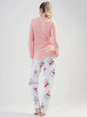 Купить Флисовый теплый костюм женский VIENETTA 2030370183 в Украина в Lingerie.ua - Одяг для дому та відпочинку, Фото 7