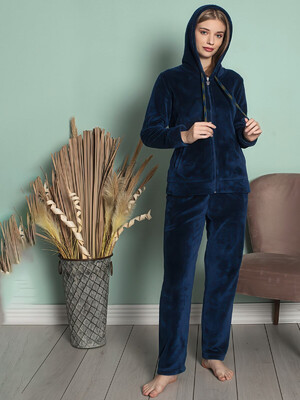 Купить Теплый плюшевый женский костюм COCOON U84-5031 в Украина в Lingerie.ua - Одяг для дому та відпочинку, Фото 3