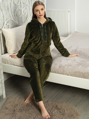 Купить Теплый плюшевый женский костюм COCOON U84-5031 в Украина в Lingerie.ua - Одяг для дому та відпочинку, Фото 5