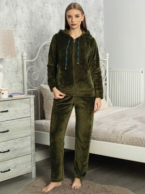 Купить Теплый плюшевый женский костюм COCOON U84-5031 в Украина в Lingerie.ua - Одяг для дому та відпочинку, Фото 9