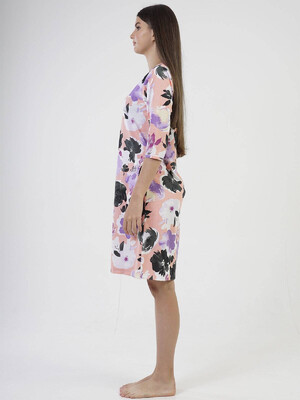 Купить Халат женский VIENETTA 2060190078 на молнии 3\4 рукав в Украина в Lingerie.ua - Одяг для дому та відпочинку, Фото 2