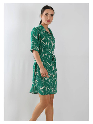 Купить Платье рубашка из штапеля на пуговицах JEN 03104  в Украина в Lingerie.ua - Одяг для дому та відпочинку, Фото 3