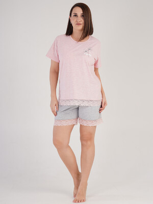 Бавовняний комплект із шортами VIENETTA 2114040000