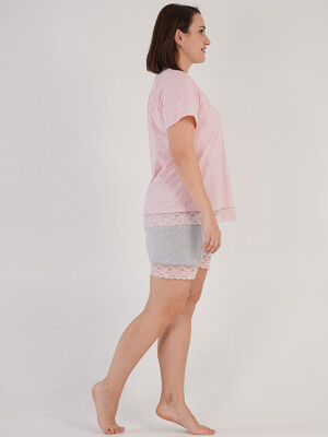 Купить Хлопковый комплект с шортами VIENETTA 2114040000 в Украина в Lingerie.ua - Одяг для дому та відпочинку, Фото 3