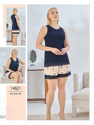 Комплект женский из майки и шорт SEVIM 14621