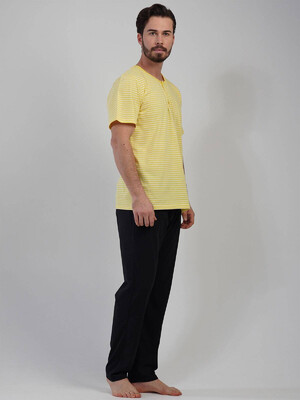 Купить Бавовняна піжама зі штанами VIENETTA MAN 1111770000 в Украина в Lingerie.ua - Одяг для дому та відпочинку, Фото 3