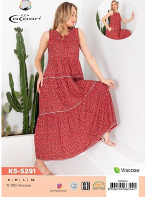 Купить Сарафан летний COCOON К5-5291 длинный в Украина в Lingerie.ua - Одяг для дому та відпочинку, Фото 4