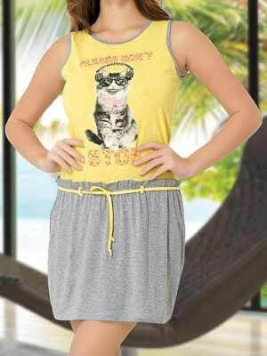 Купить Сарафан літній із затяжкою на стегнах ANIL 5248 в Украина