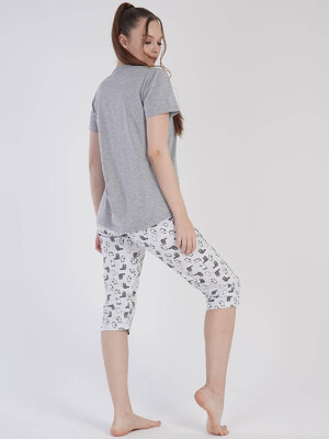 Купить Хлопковый комплект с бриджами VIENETTA 2122384467 в Украина в Lingerie.ua - Одяг для дому та відпочинку, Фото 2