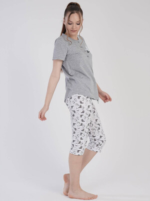 Купить Хлопковый комплект с бриджами VIENETTA 2122384467 в Украина в Lingerie.ua - Одяг для дому та відпочинку, Фото 6