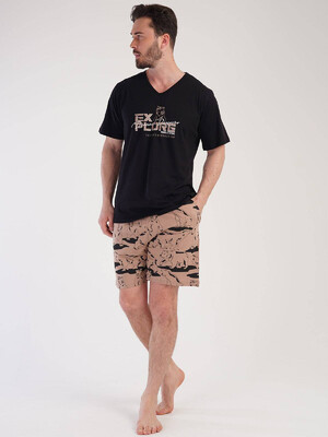 Купить Хлопковый комплект с шортами VIENETTA MAN 2124311315 в Украина в Lingerie.ua - Одяг для дому та відпочинку, Фото 4