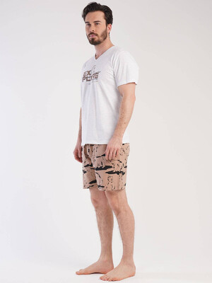 Купить Хлопковый комплект с шортами VIENETTA MAN 2124311315 в Украина в Lingerie.ua - Одяг для дому та відпочинку, Фото 6