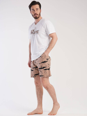 Купить Хлопковый комплект с шортами VIENETTA MAN 2124311315 в Украина в Lingerie.ua - Одяг для дому та відпочинку, Фото 7