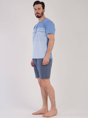 Купить Хлопковый повседневный костюм с шортами VIENETTA MAN 2125610000 в Украина в Lingerie.ua - Одяг для дому та відпочинку, Фото 3