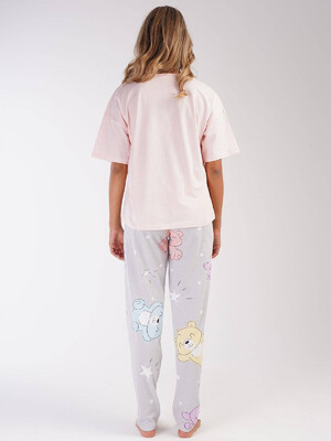 Купить Хлопковая пижама с брюками VIENETTA 2121891510 в Украина в Lingerie.ua - Одяг для дому та відпочинку, Фото 3