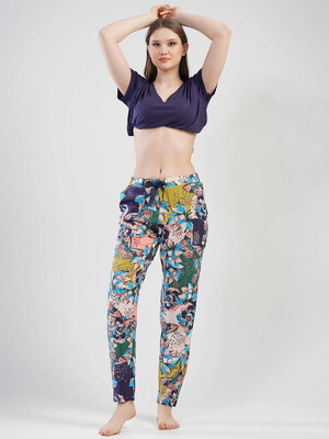 Купить Летние женские брюки VIENETTA PLUS 1110709658 в Украина в Lingerie.ua - Одяг для дому та відпочинку, Фото 3