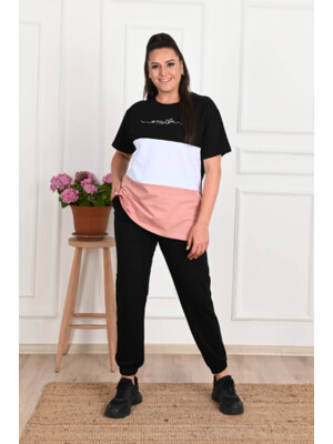 Купить Костюм женский ADROM 3370 футболка и джоггеры большой размер в Украина в Lingerie.ua - Одяг для дому та відпочинку, Фото 3
