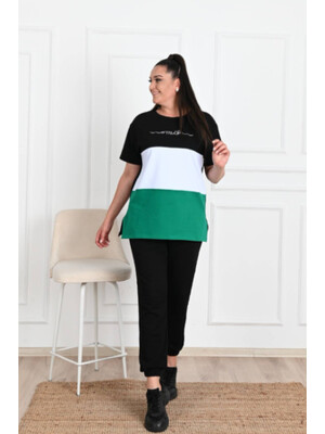 Купить Костюм женский ADROM 3370 футболка и джоггеры большой размер в Украина в Lingerie.ua - Одяг для дому та відпочинку, Фото 4