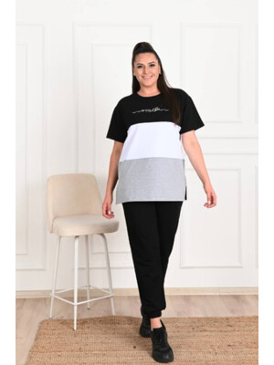 Купить Костюм женский ADROM 3370 футболка и джоггеры большой размер в Украина в Lingerie.ua - Одяг для дому та відпочинку, Фото 5