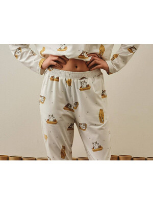 Купить Хлопковая пижама с брюками HAYS 27368 в Украина в Lingerie.ua - Одяг для дому та відпочинку, Фото 2