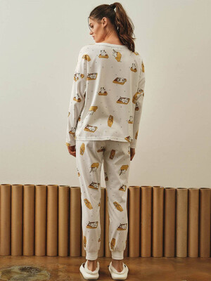 Купить Хлопковая пижама с брюками HAYS 27368 в Украина в Lingerie.ua - Одяг для дому та відпочинку, Фото 11