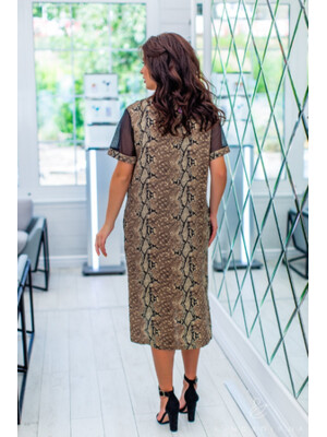 Купить Платье LINGERIE 170351 штапельное большой размер в Украина в Lingerie.ua - Одяг для дому та відпочинку, Фото 4