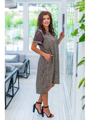 Купить Платье LINGERIE 170351 штапельное большой размер в Украина в Lingerie.ua - Одяг для дому та відпочинку, Фото 12