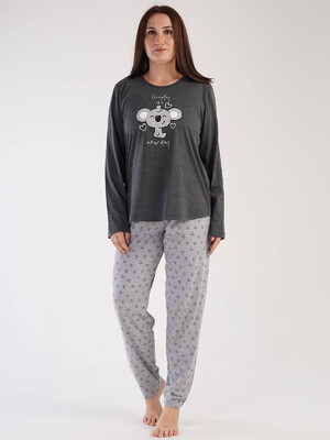 Купить Хлопковый домашний костюм с брюками VIENETTA 3041371848 в Украина в Lingerie.ua - Одяг для дому та відпочинку, Видео