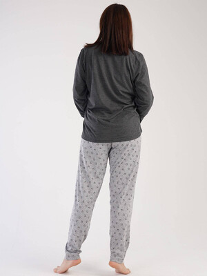 Купить Хлопковый домашний костюм с брюками VIENETTA 3041371848 в Украина в Lingerie.ua - Одяг для дому та відпочинку, Фото 2