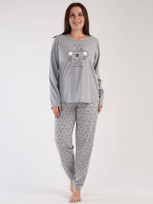 Купить Хлопковый домашний костюм с брюками VIENETTA 3041371848 в Украина в Lingerie.ua - Одяг для дому та відпочинку, Фото 6