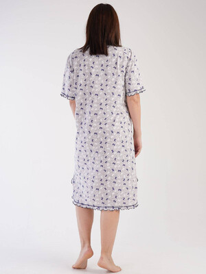 Купить Хлопковая ночная сорочка большого размера VIENETTA 3031401069 в Украина в Lingerie.ua - Одяг для дому та відпочинку, Фото 4