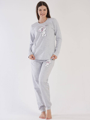 Купить Байковый комплект с длинным рукавом VIENETTA 3032050000 в Украина в Lingerie.ua - Одяг для дому та відпочинку, Видео