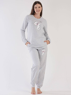 Купить Байковый комплект с длинным рукавом VIENETTA 3032050000 в Украина в Lingerie.ua - Одяг для дому та відпочинку, Фото 2