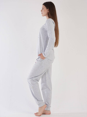 Купить Байковый комплект с длинным рукавом VIENETTA 3032050000 в Украина в Lingerie.ua - Одяг для дому та відпочинку, Фото 4