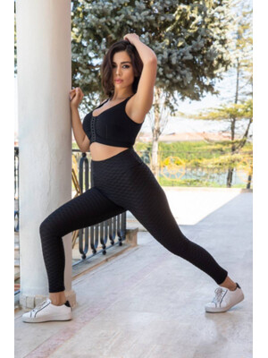 Купить Легенсы черные из вискозы COCOON G71-2745 в Украина в Lingerie.ua - Одяг для дому та відпочинку, Фото 3