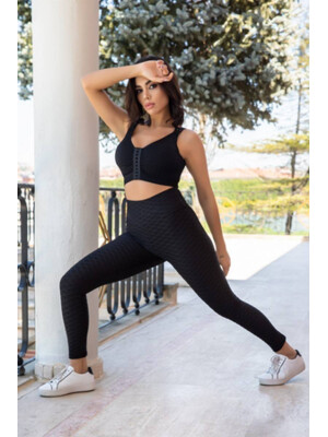 Купить Легенсы черные из вискозы COCOON G71-2745 в Украина в Lingerie.ua - Одяг для дому та відпочинку, Фото 5