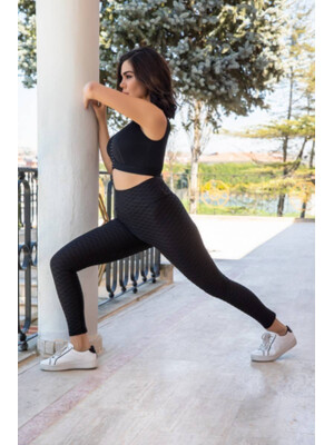 Купить Легенсы черные из вискозы COCOON G71-2745 в Украина в Lingerie.ua - Одяг для дому та відпочинку, Фото 7