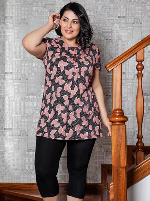 Купить Костюм женский из туники и капри COCOON J6-6010 в Украина в Lingerie.ua - Одяг для дому та відпочинку, Фото 1