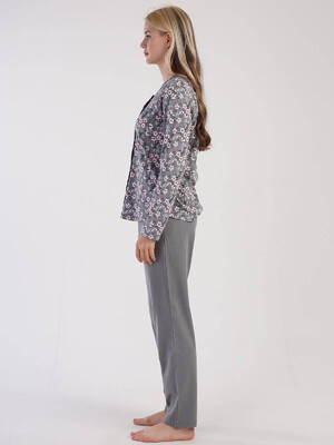 Купить Трикотажный домашний костюм с брюками VIENETTA 3032454899 в Украина в Lingerie.ua - Одяг для дому та відпочинку, Фото 2