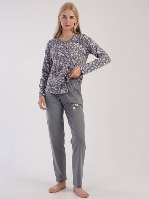 Купить Трикотажный домашний костюм с брюками VIENETTA 3032454899 в Украина в Lingerie.ua - Одяг для дому та відпочинку, Фото 6