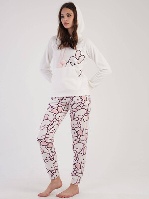 Купить Флисовый теплый домашний костюм VIENETTA 3052120274 в Украина в Lingerie.ua - Одяг для дому та відпочинку, Фото 7