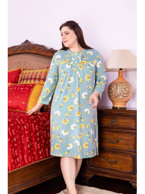 Купить Нічна сорочка з довгим рукавом SABRINA О-11474 в Украина в Lingerie.ua - Одяг для дому та відпочинку, Фото 2