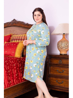 Купить Нічна сорочка з довгим рукавом SABRINA О-11474 в Украина в Lingerie.ua - Одяг для дому та відпочинку, Фото 5