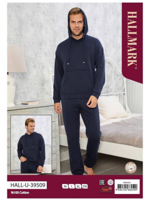 Купить Байковый костюм с худи HALLMARK U-39509 в Украина в Lingerie.ua - Одяг для дому та відпочинку, Фото 2