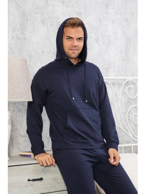 Купить Байковый костюм с худи HALLMARK U-39509 в Украина в Lingerie.ua - Одяг для дому та відпочинку, Фото 4