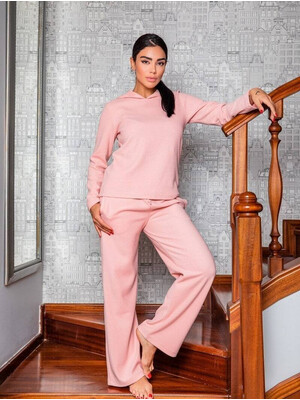 Купить Кашемировый костюм с худи MISSENDO U6749 в Украина в Lingerie.ua - Одяг для дому та відпочинку, Фото 5