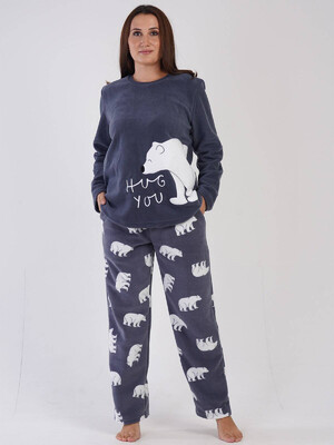 Купить Флисовый домашний костюм с брюками VIENETTA 3041770088 в Украина в Lingerie.ua - Одяг для дому та відпочинку, Видео