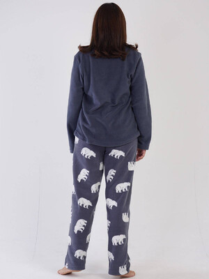 Купить Флисовый домашний костюм с брюками VIENETTA 3041770088 в Украина в Lingerie.ua - Одяг для дому та відпочинку, Фото 4