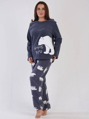 Купить Флисовый домашний костюм с брюками VIENETTA 3041770088 в Украина в Lingerie.ua - Одяг для дому та відпочинку, Фото 5