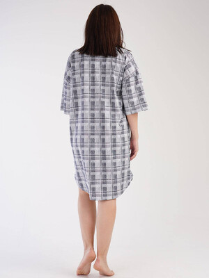 Купить Хлопковый халат рубашка VIENETTA 3032961012 в Украина в Lingerie.ua - Одяг для дому та відпочинку, Фото 3